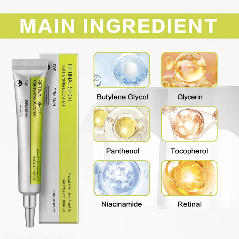 Crème rétinol pour les yeux